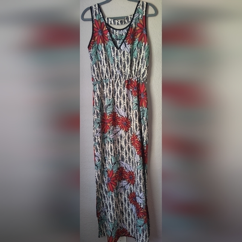 Women's Maxi Floral Dress size M - Picture 2 of 12